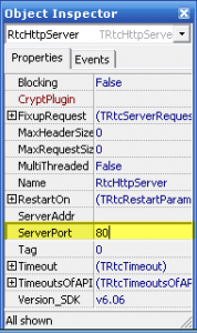 将RtcHttpServer的端口设置为80 将RtcHttpServer的端口设置为80
