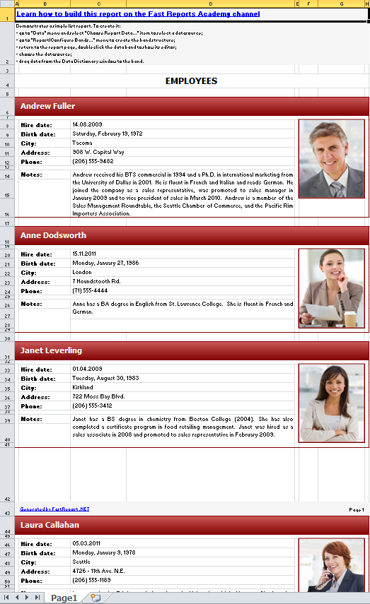 如何在Excel中的单独工作表上分别显示报表页面 如何在Excel中的单独工作表上分别显示报表页面