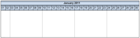 VARCHART XGantt用户手册(ActiveX版):如何使用日历(上) VARCHART XGantt用户手册(ActiveX版):如何使用日历(上)