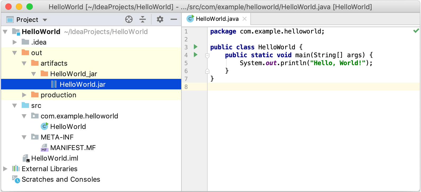 IntelliJ IDEA入门教程(六):创建您的第一个Java应用程序 IntelliJ IDEA入门教程(六):创建您的第一个Java应用程序