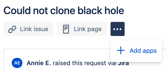 从问题视图链接问题,页面和应用程序内容 从问题视图链接问题,页面和应用程序内容