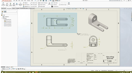 如何为多个项目复制SOLIDWORKS工程图 如何为多个项目复制SOLIDWORKS工程图
