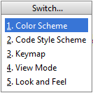 Pycharm IDE设置系列教程(二十):在方案之间切换 Pycharm IDE设置系列教程(二十):在方案之间切换