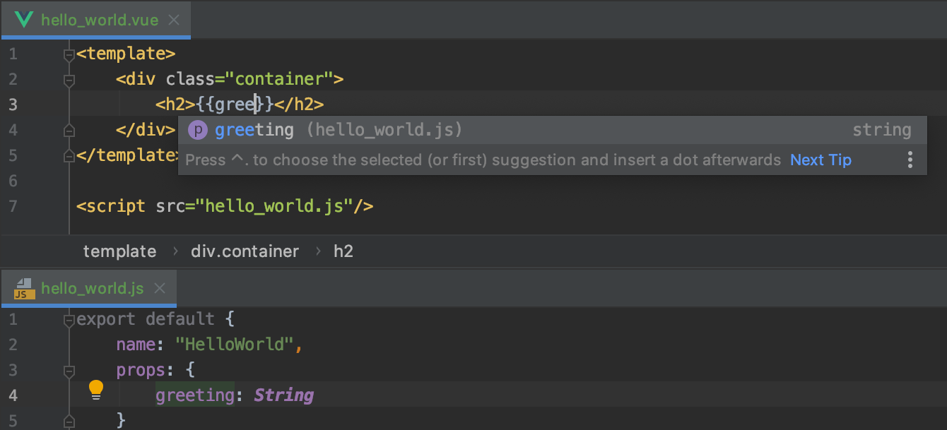 支持来自单独文件的Vue.js组件 支持来自单独文件的Vue.js组件