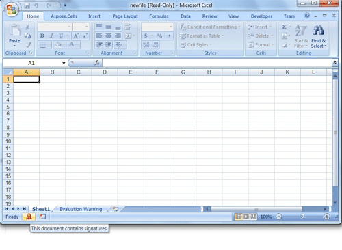 数字签名,验证数字签名,Aspose.Cells,